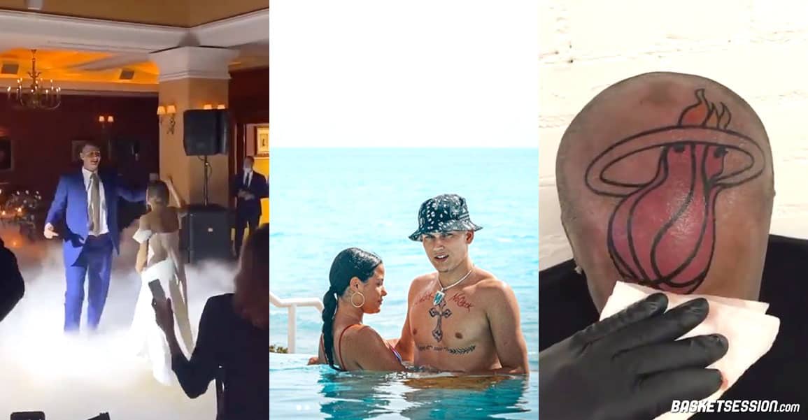 En bref en NBA : tattoos et bikini, Tyler Herro est bien occupé, Jokic se marie et c’est pas joli