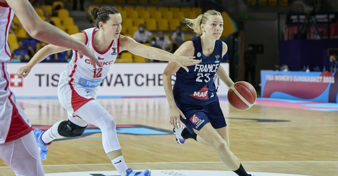 EuroBasket  : Les Bleues remportent le combat face aux Tchèques