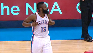 James Harden ne fera pas de cadeau à OKC et veut le max