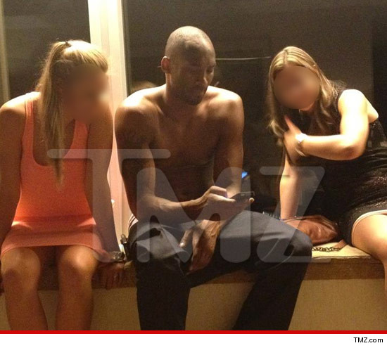 People : Kobe Bryant pris en flagrant délit de flirt ?