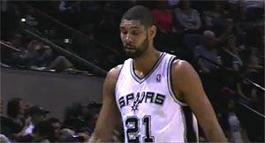 Pas de blessure grave pour Tim Duncan