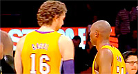 Pau Gasol a-t-il boycotté Kobe Bryant sur le dernier shoot ?