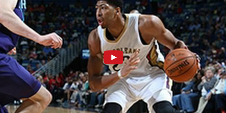 Vidéo : Anthony Davis survole la raquette des Hornets