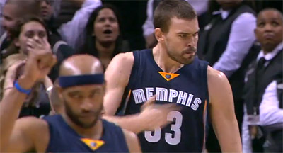 Sublime : La passe aveugle de Marc Gasol