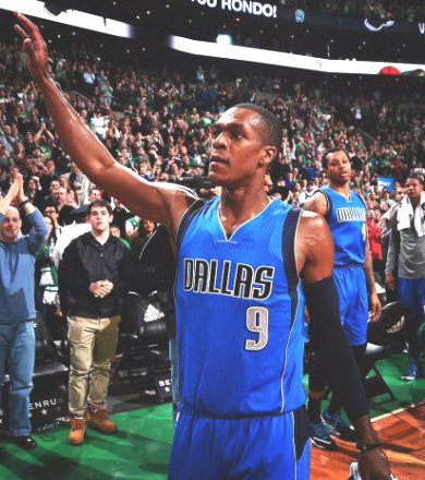 Rajon Rondo en feu pour son retour à Boston