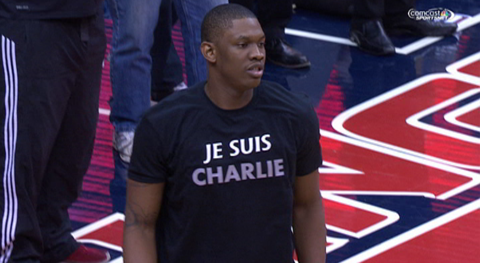 Kevin Seraphin apporte lui aussi son soutien aux victimes