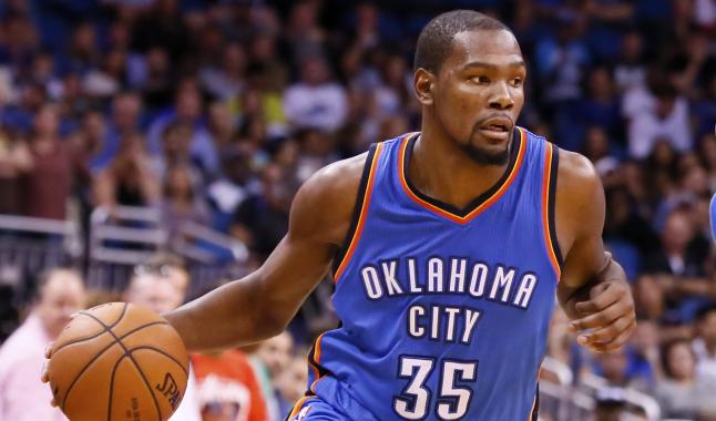 Kevin Durant cartonne, le Thunder surclasse les Bucks ...