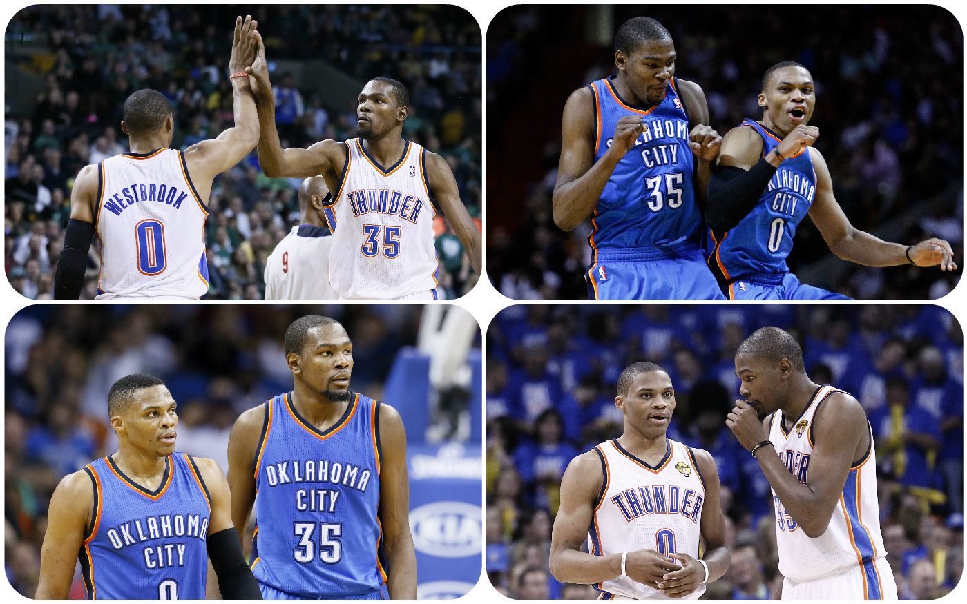 KD-Westbrook, 8 ans et toutes leurs dents