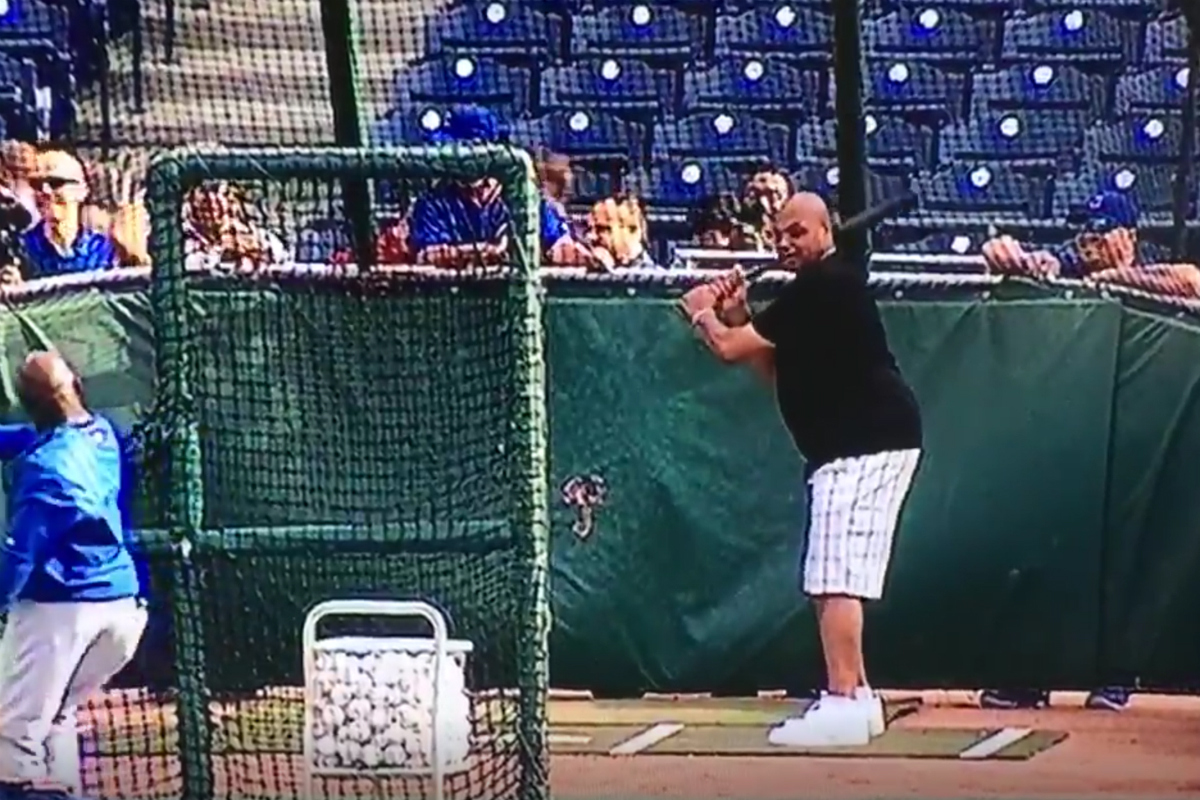 Charles Barkley est aussi nul au baseball…