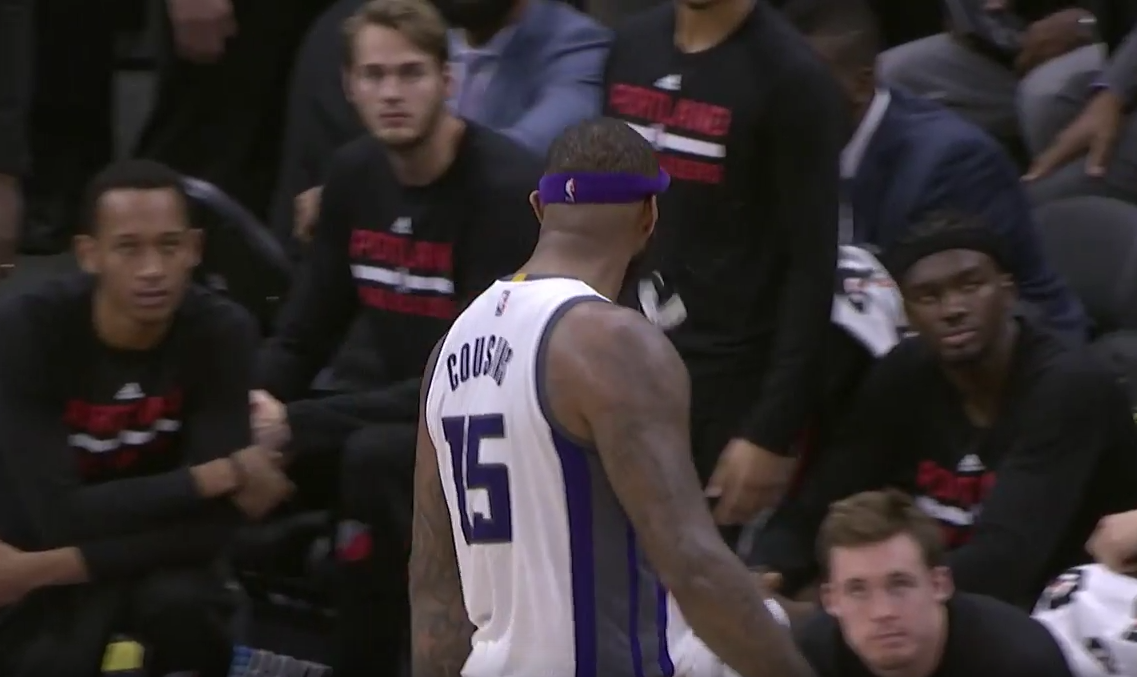 Les arbitres expulsent DeMarcus Cousins et l’acquittent sans assistance vidéo…