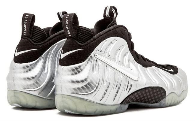 metallic silver foamposites