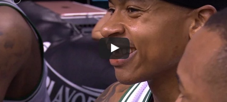 Gore : Isaiah Thomas perd une dent en plein match !