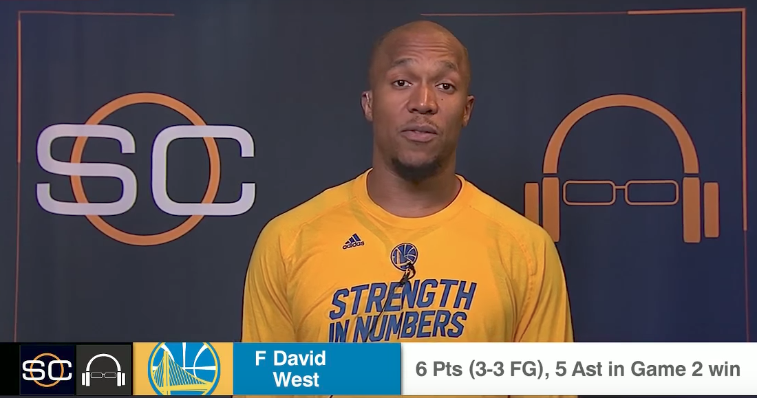 David West n’a pas dit non à l’argent, il a juste imité les Egyptiens