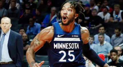 Maillot derrick cheap rose timberwolves