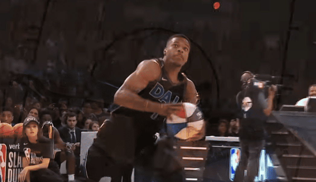 Dennis Smith dit adieu au Dunk Contest