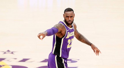 numero lebron james lakers