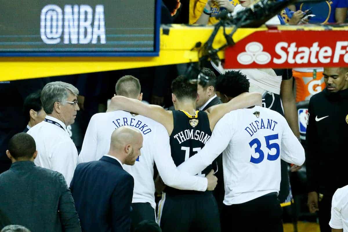 Rupture d’un ligament croisé du genou pour Klay Thompson !