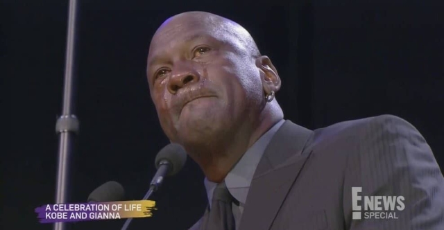 Michael Jordan en larmes pour rendre hommage à Kobe Bryant