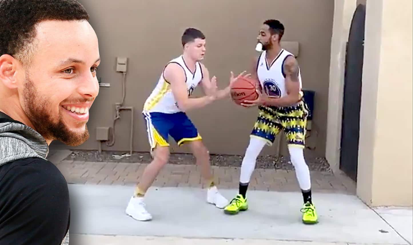 Stephen Curry réagit à la nouvelle imitation de Maxisnicee sur lui et Klay Thompson