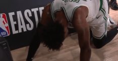 Marcus Smart se fait exploser la bouche par Jimmy Butler et perd une dent