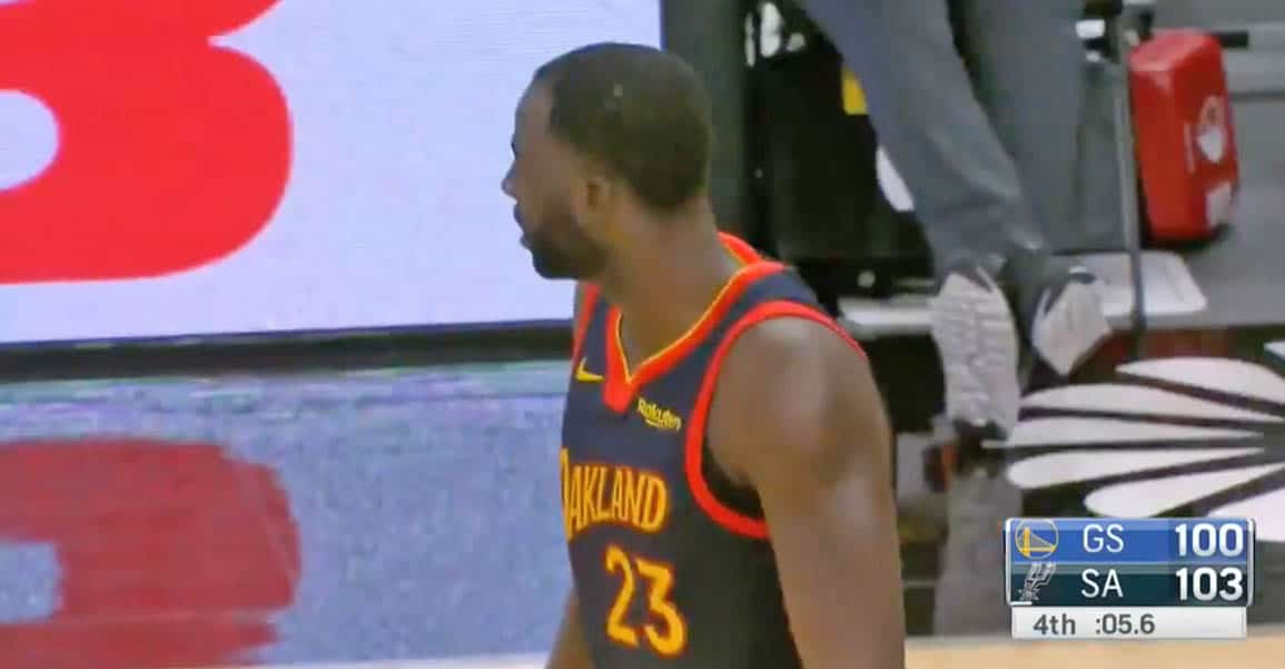 FAIL : La grosse boulette de Draymond Green qui a coûté le match aux Warriors