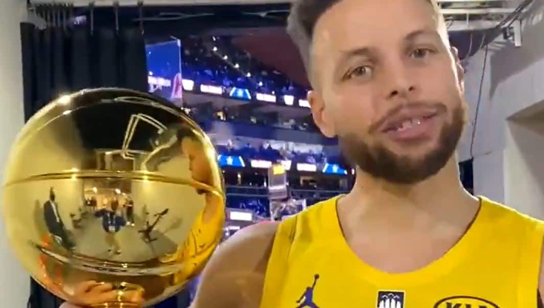 La belle dédicace de Stephen Curry à Klay Thompson après son sacre à trois-points