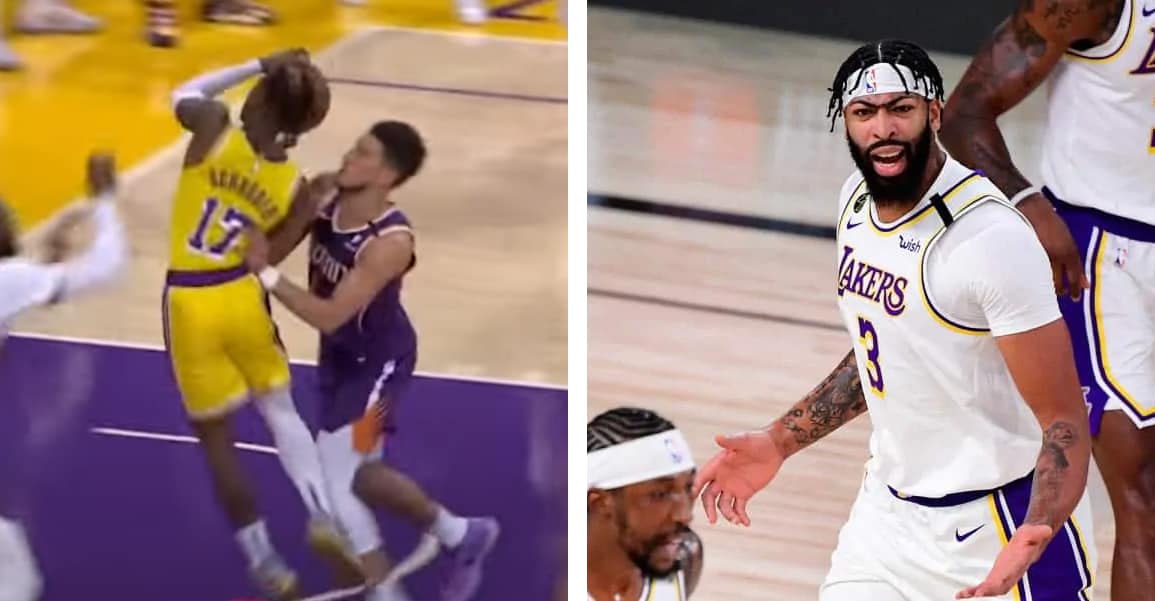 Anthony Davis dézingue Devin Booker pour sa faute dangereuse !