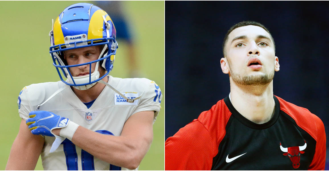 Cooper Kupp, le meilleur wide receiver du monde… a verrouillé Zach LaVine au lycée