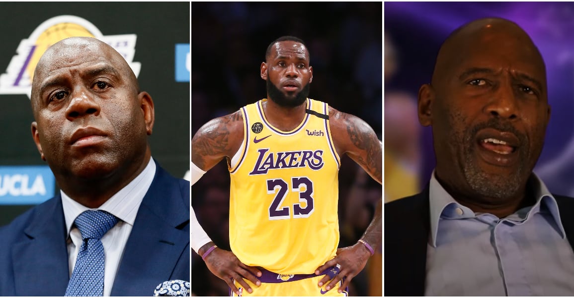 Crise chez les Lakers : LeBron est crevé, Magic et Worthy sont atterrés