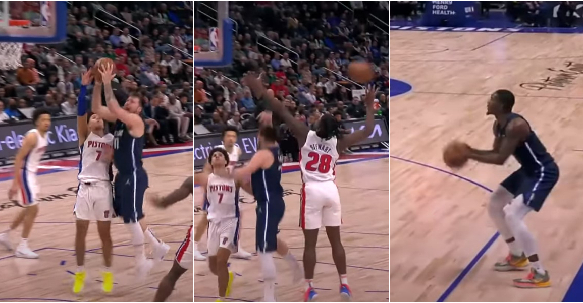 Luka Doncic a bien des yeux derrière la tête