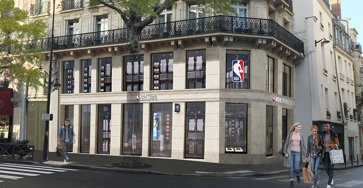 Un NBA Store va voir le jour à Paris cet été !