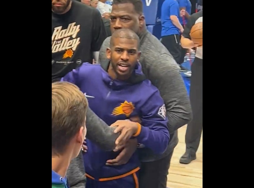 Chris Paul enrage, des fans s’en sont pris à sa famille