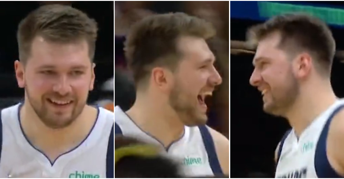 Luka Doncic a adoré exploser les Suns et ça s’est vu sur son visage…