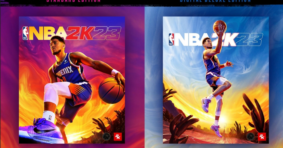 Devin Booker est le cover athlete de NBA2K23