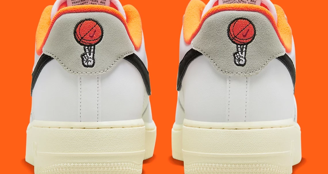 La Air Force 1 Hoops Pack en mode Peace, Love & Basketball