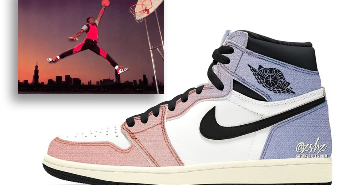 La Air Jordan 1 prend les couleurs du ciel de Chicago