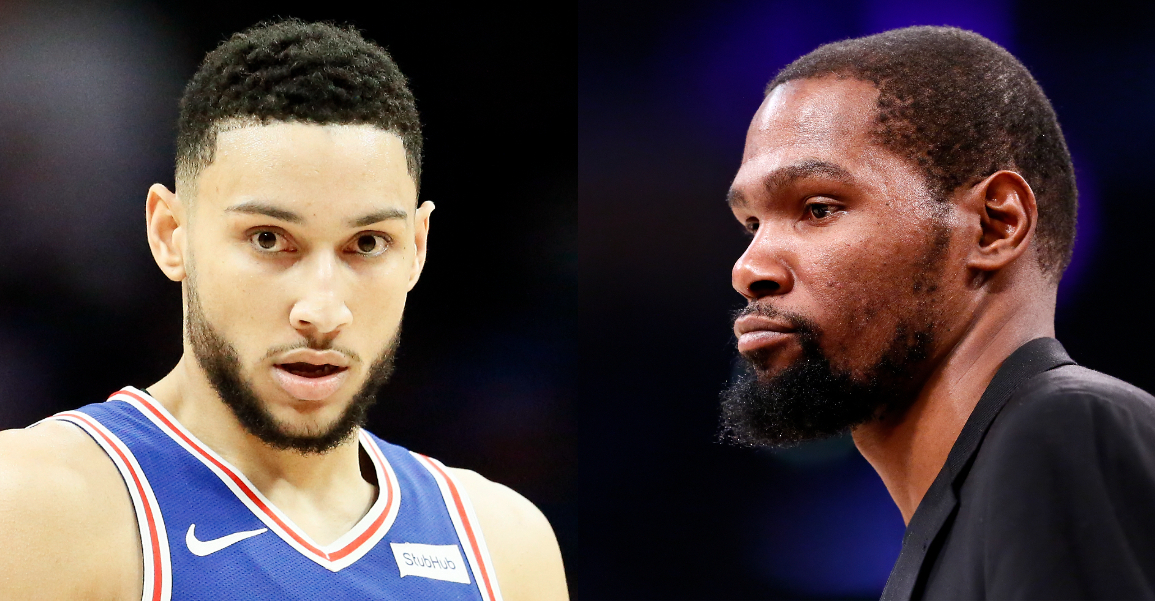 Kevin Durant aurait perdu confiance en Ben Simmons à cause d’un groupchat