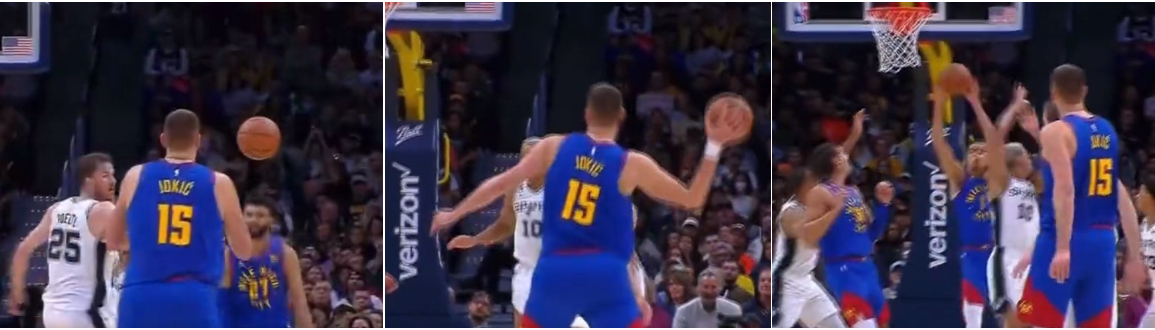 Tiens, encore une passe délicieusement folle de Nikola Jokic