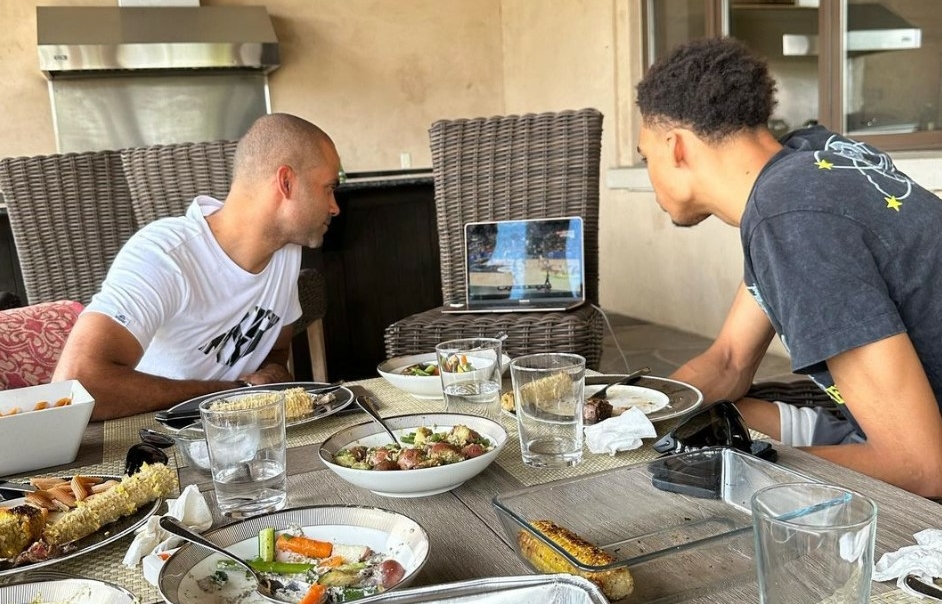 Victor Wembanyama et Tony Parker ont regardé France-Espagne ensemble, pas de tension à l’horizon