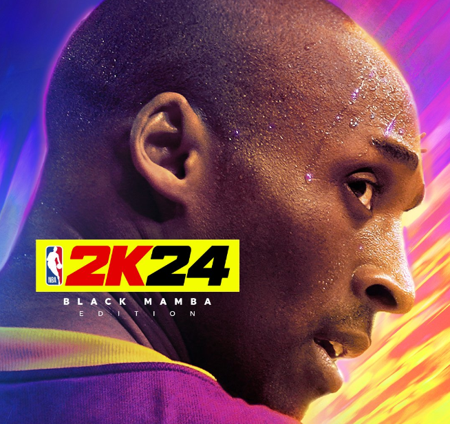 Kobe Bryant en cover de NBA2K24 avec une édition Black Mamba