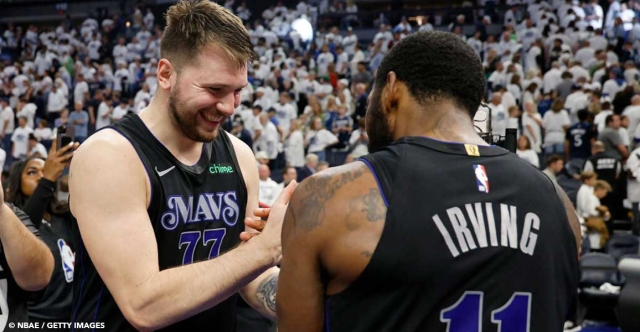 Luka Doncic et Kyrie Irving, duo impossible à stopper mais…