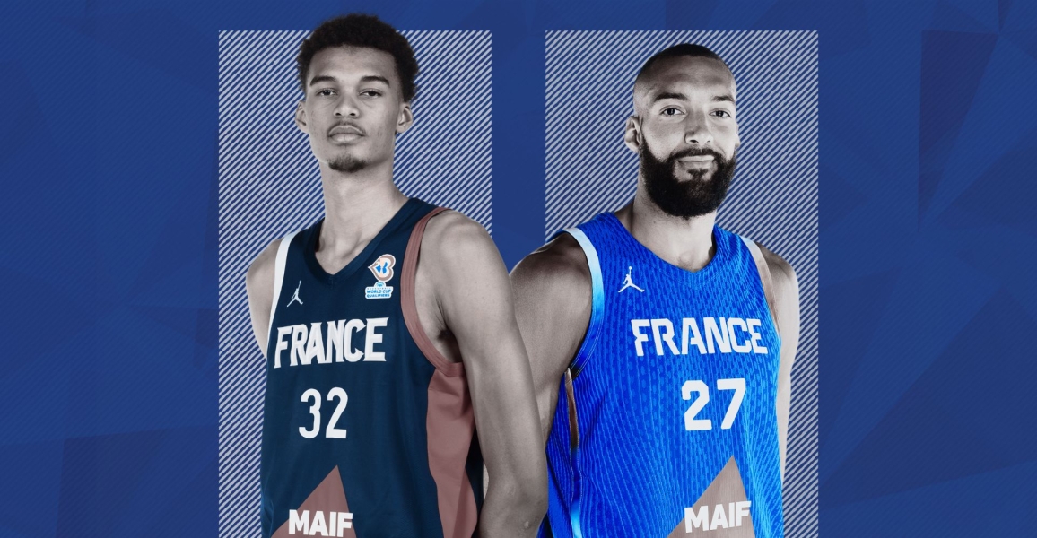 Victor Wembanyama et Rudy Gobert : le fer de lance des Bleus