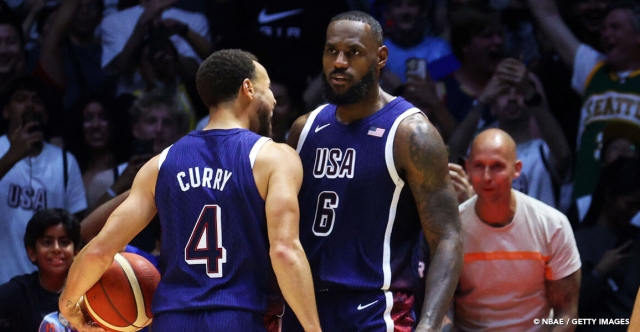 LeBron James a pris son pied face aux exploits de Stephen Curry aux JO