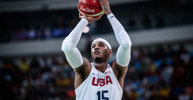 Carmelo Anthony cite son 5 All-Time Team USA