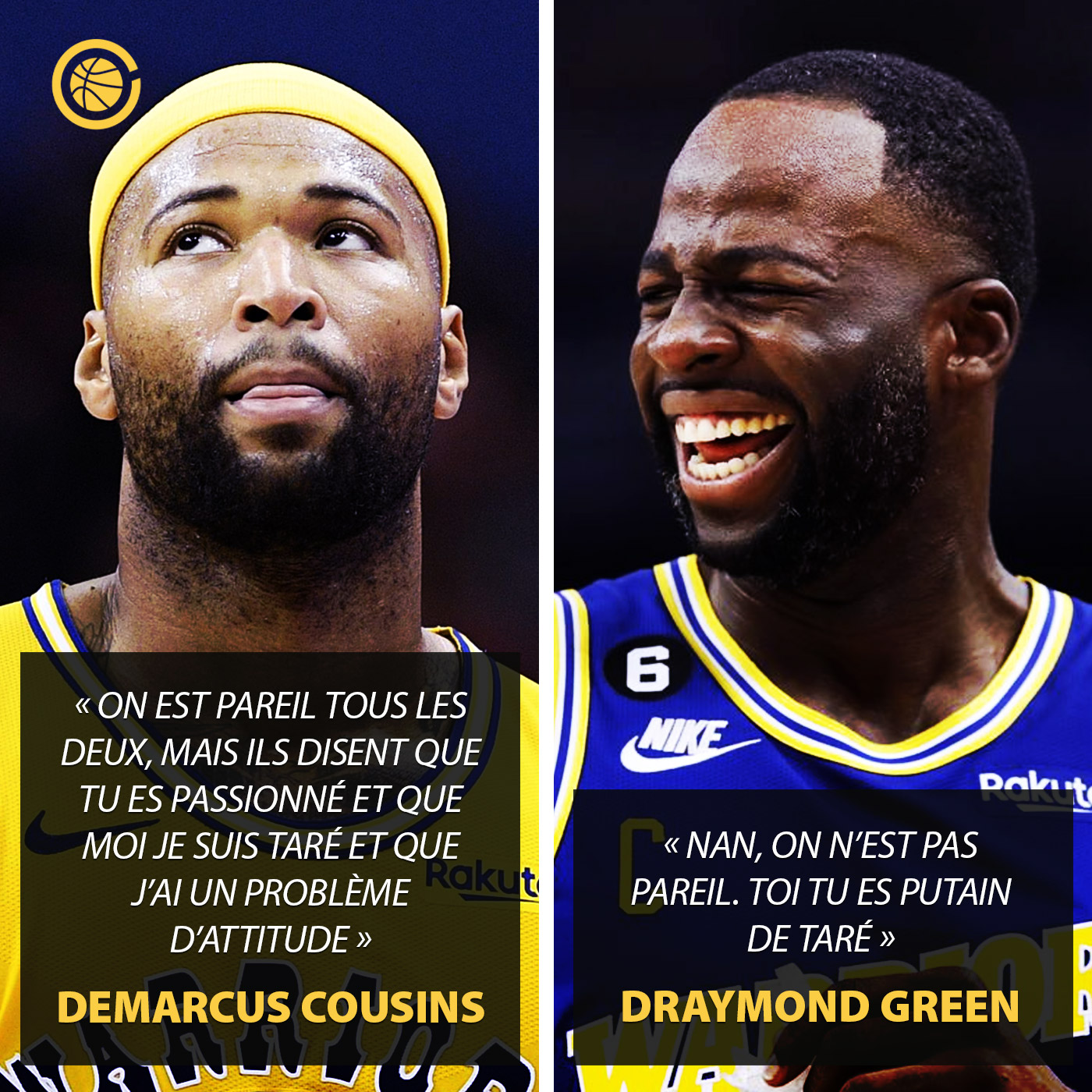 Draymond Green et DeMarcus Cousins, pareils ou pas ?