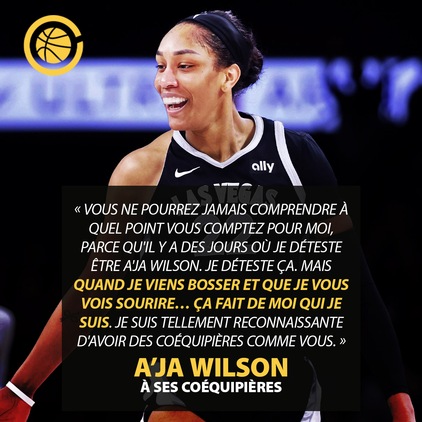 A’ja Wilson rentre dans l’Histoire avec classe