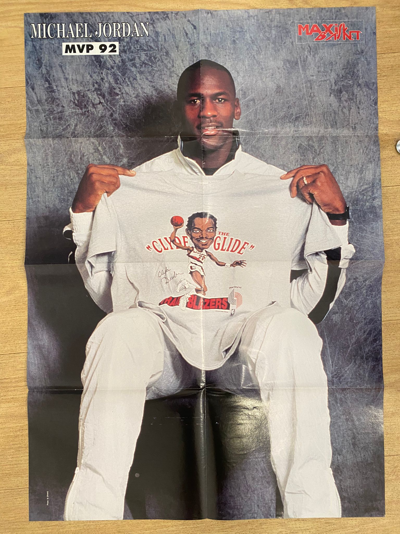 Michael Jordan Clyde Drexler