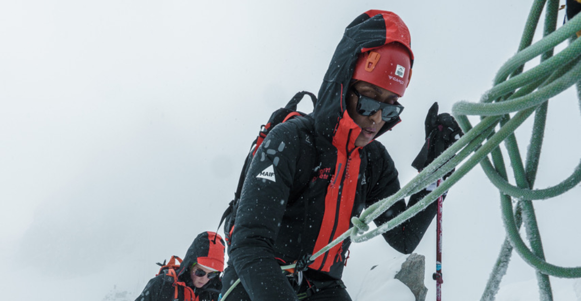 Sandrine Gruda a tenté de gravir le Mont Blanc