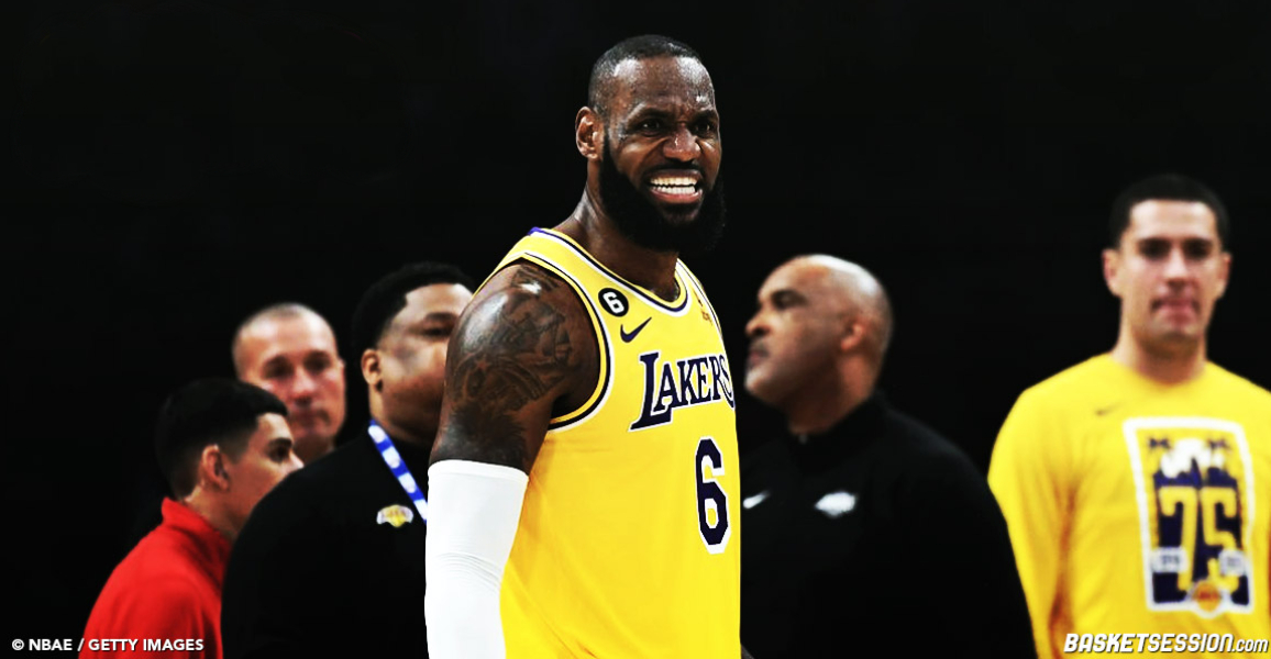 CQFR : Les Lakers muets, LeBron perd confiance