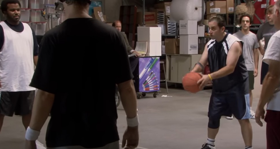 L’épisode de « The Office » sur le basket me fait toujours autant rire